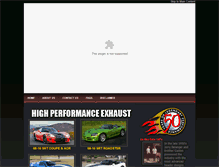 Tablet Screenshot of belangerheaders.com